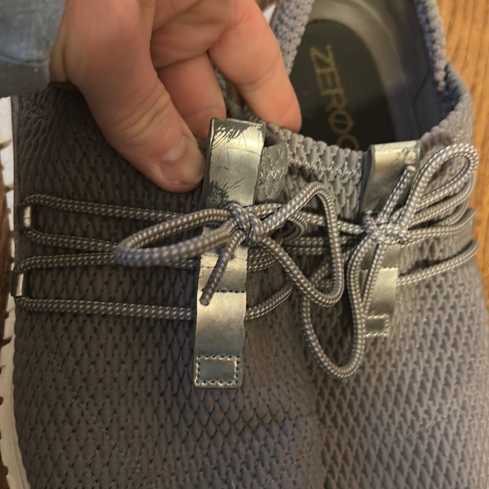 Cole Haan Zerogrand Gray and Silver Sneakers Size 8 - Picture 9 of 10